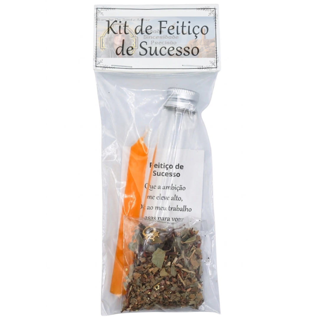 Kit Ritual de Sucesso e Caminhos Abertos